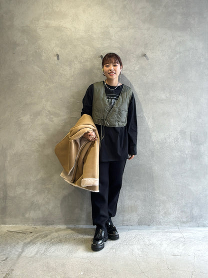 2way（ビル＆ロゴ）プリントカットソー／Dignite collier