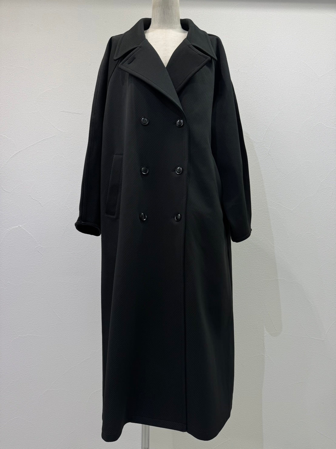 【予約⚡︎販売】ピンスリーブBIGカルゼコート／604511／CYAN tokyo／2026 AW#1