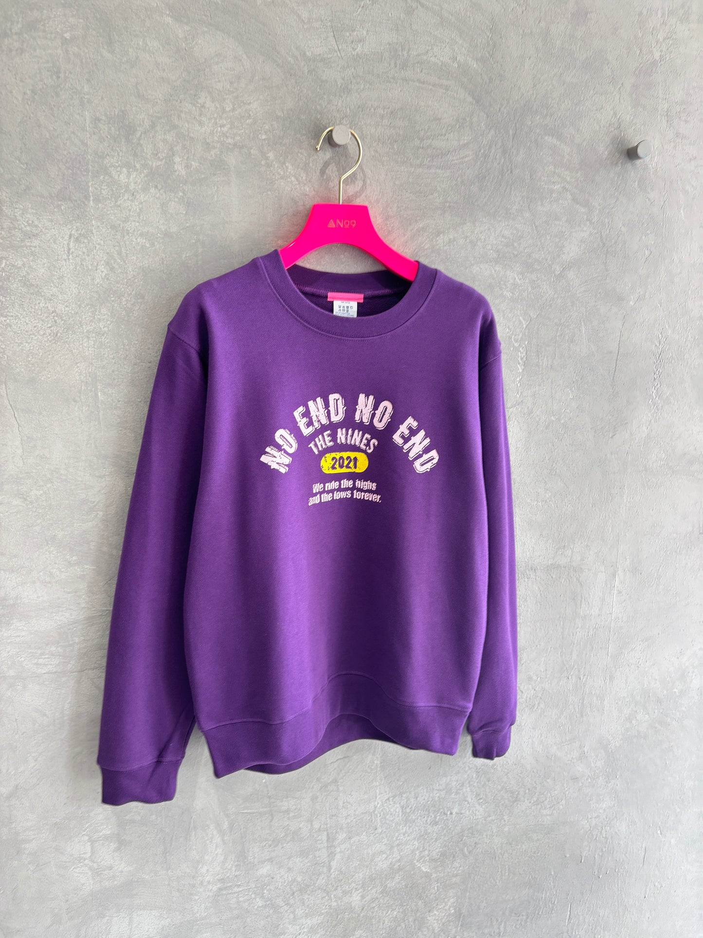 受付終了【予約販売】カレッジデザインスウェット／the Nines