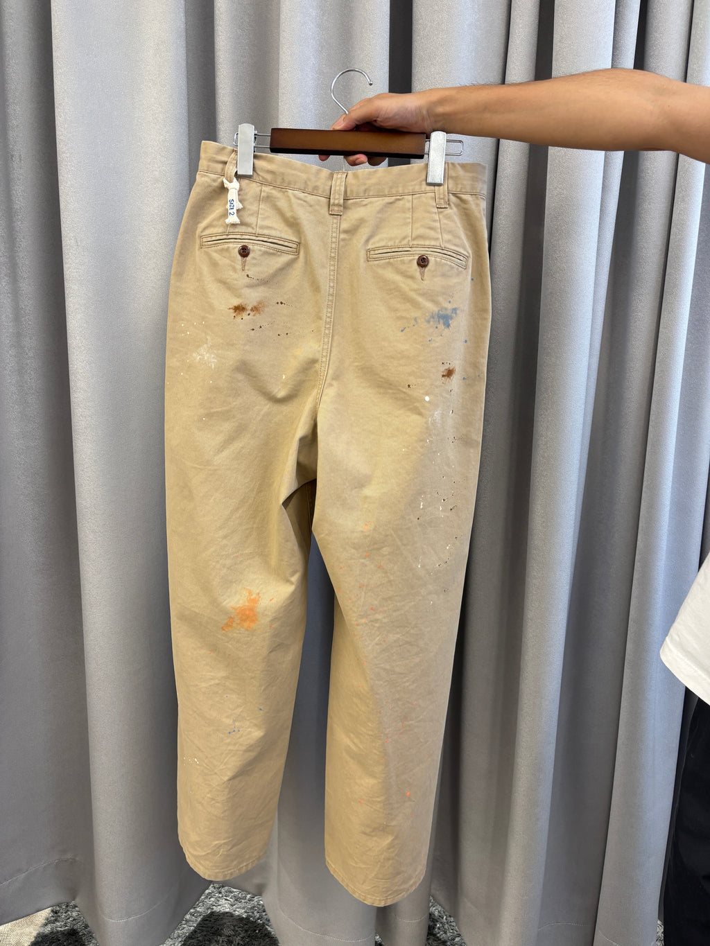 【予約⚡︎販売】ペイントチノパンツ／8653501／LE MÉLANGE／2026 AW #2
