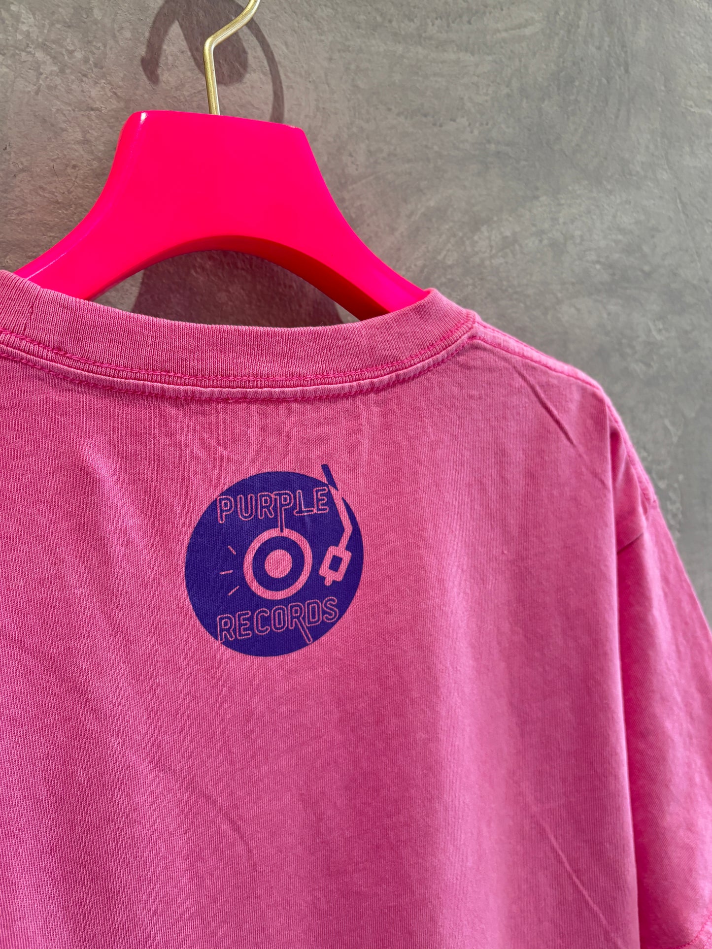 【受付終了】PURPLE RECORSピグメントTシャツ／No.9-the Nines-