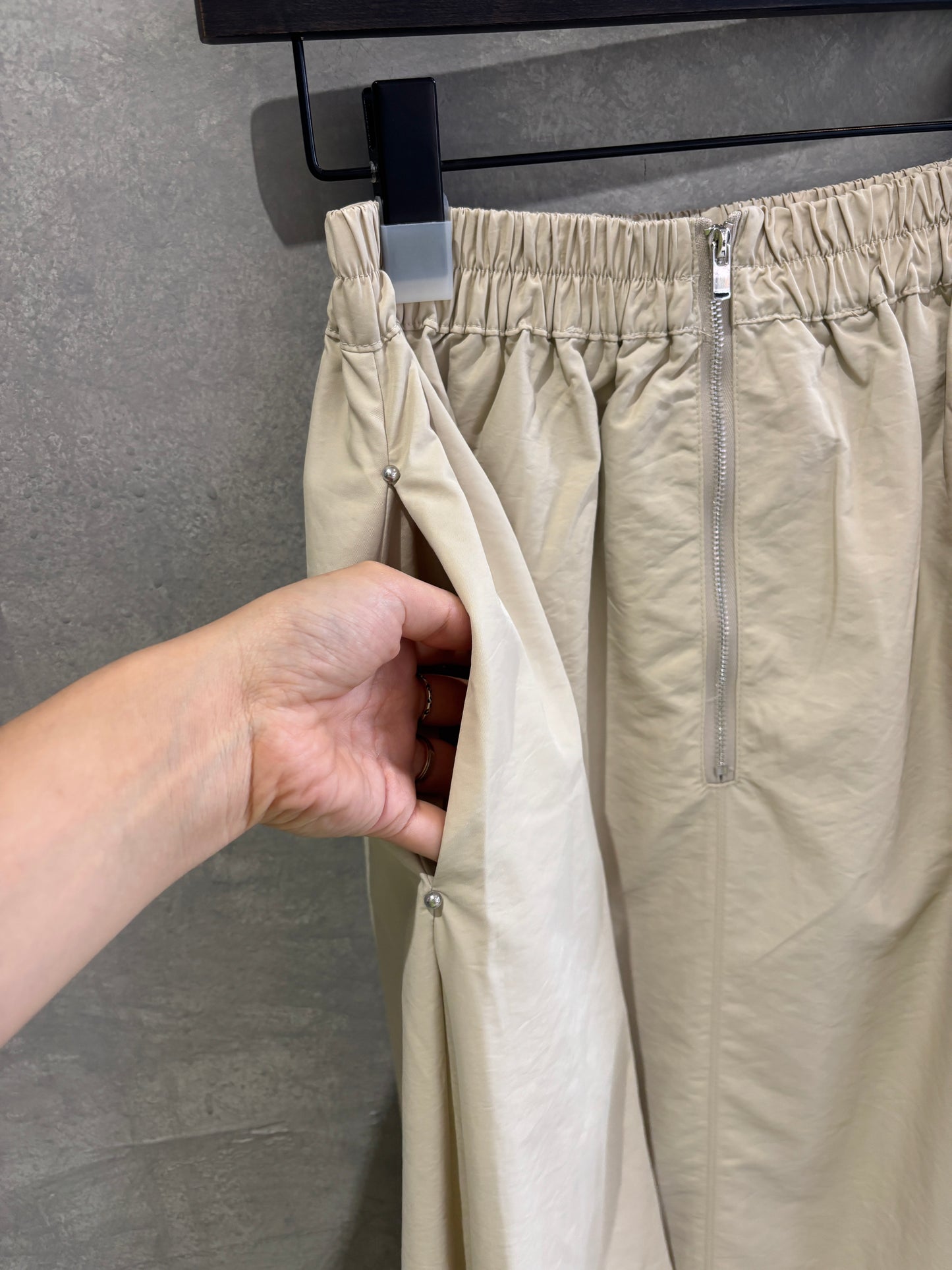 2wayナイロンバルーンスカート