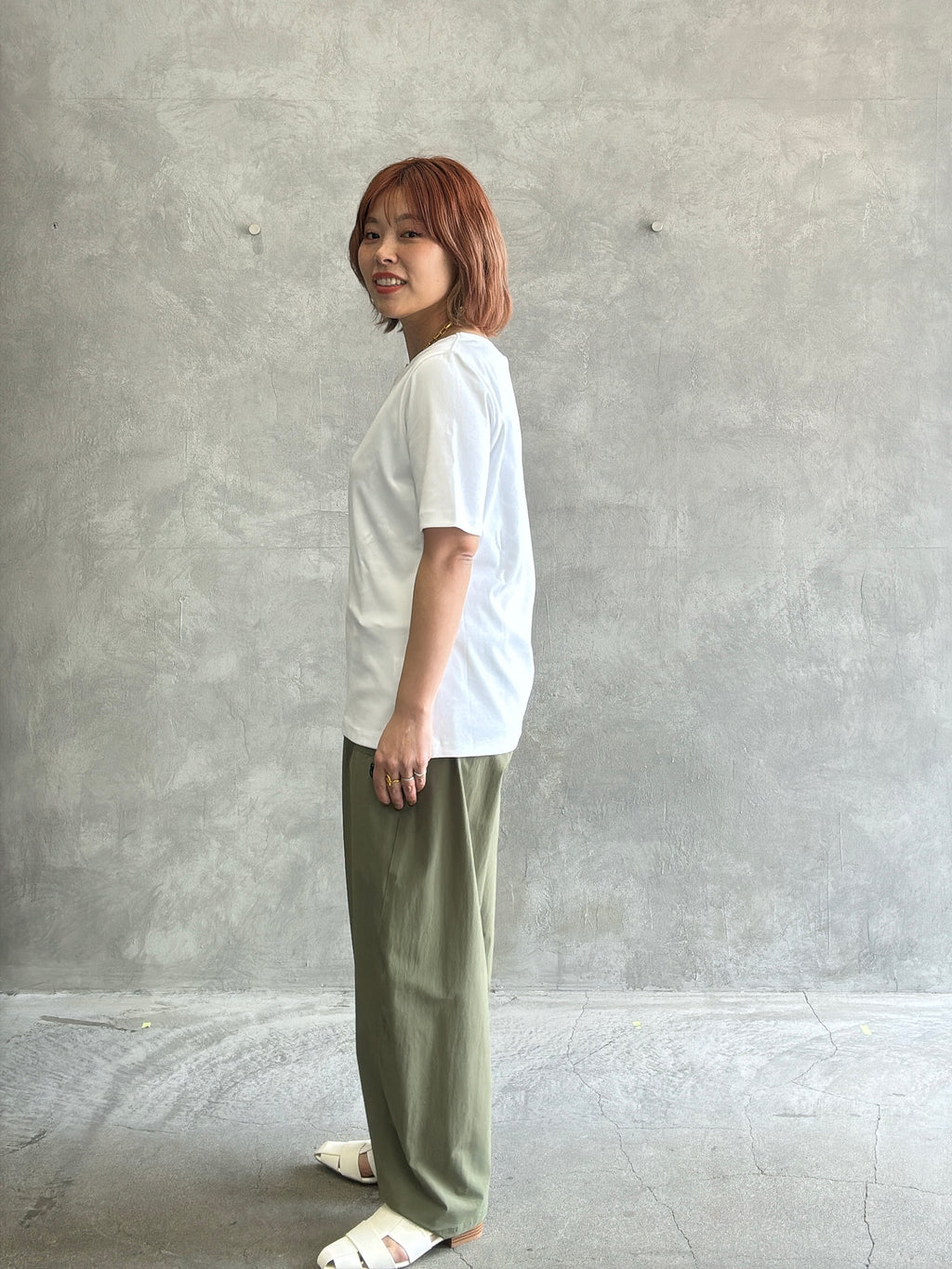 ベーシックTシャツ／Anna Kerry／MNMS