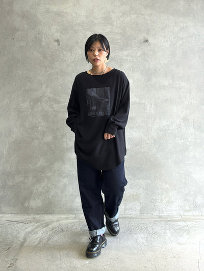 前後2wayフォトプリントロンT／Anna Kerry