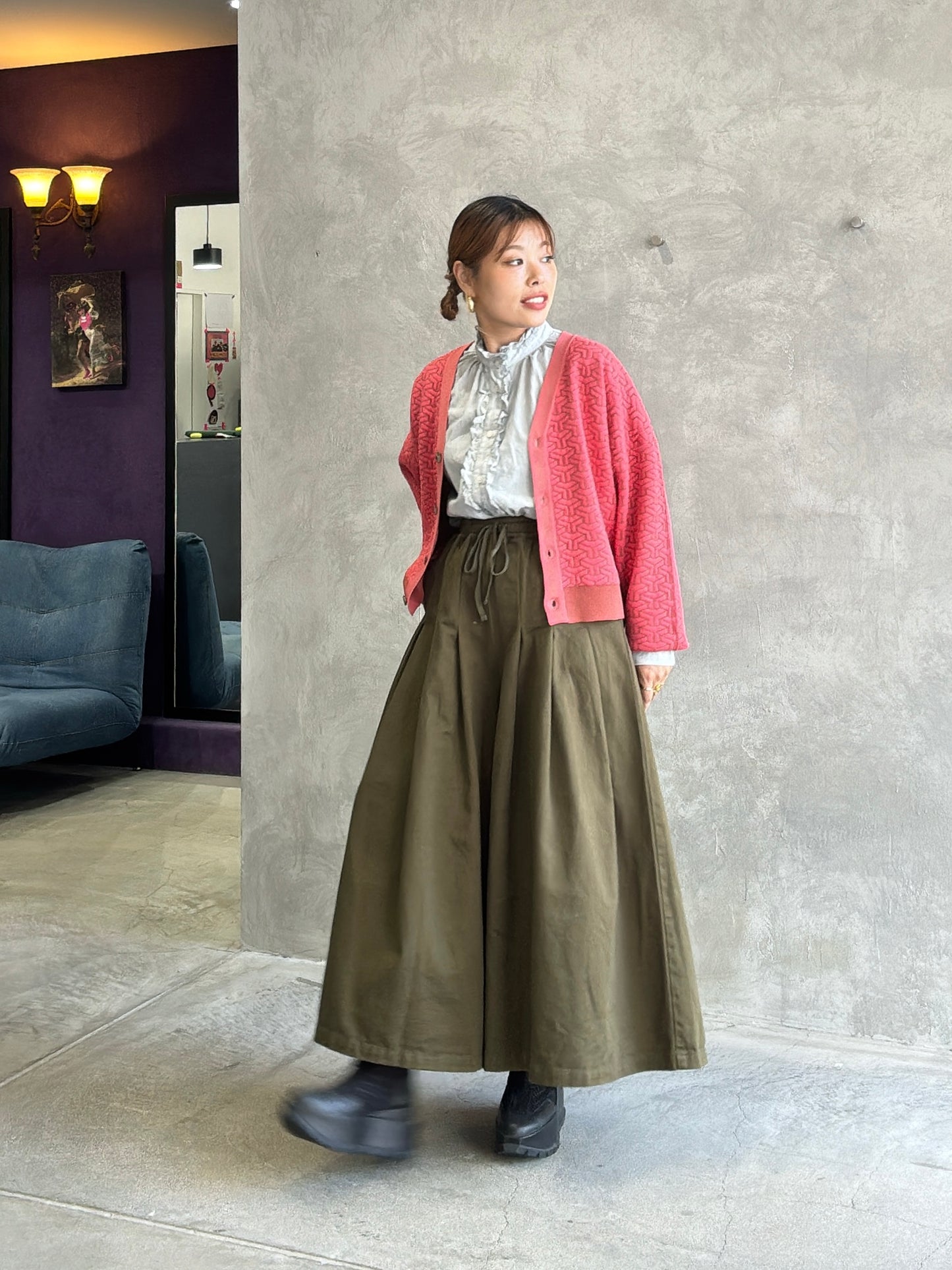 袴イージーパンツ／vent blanc