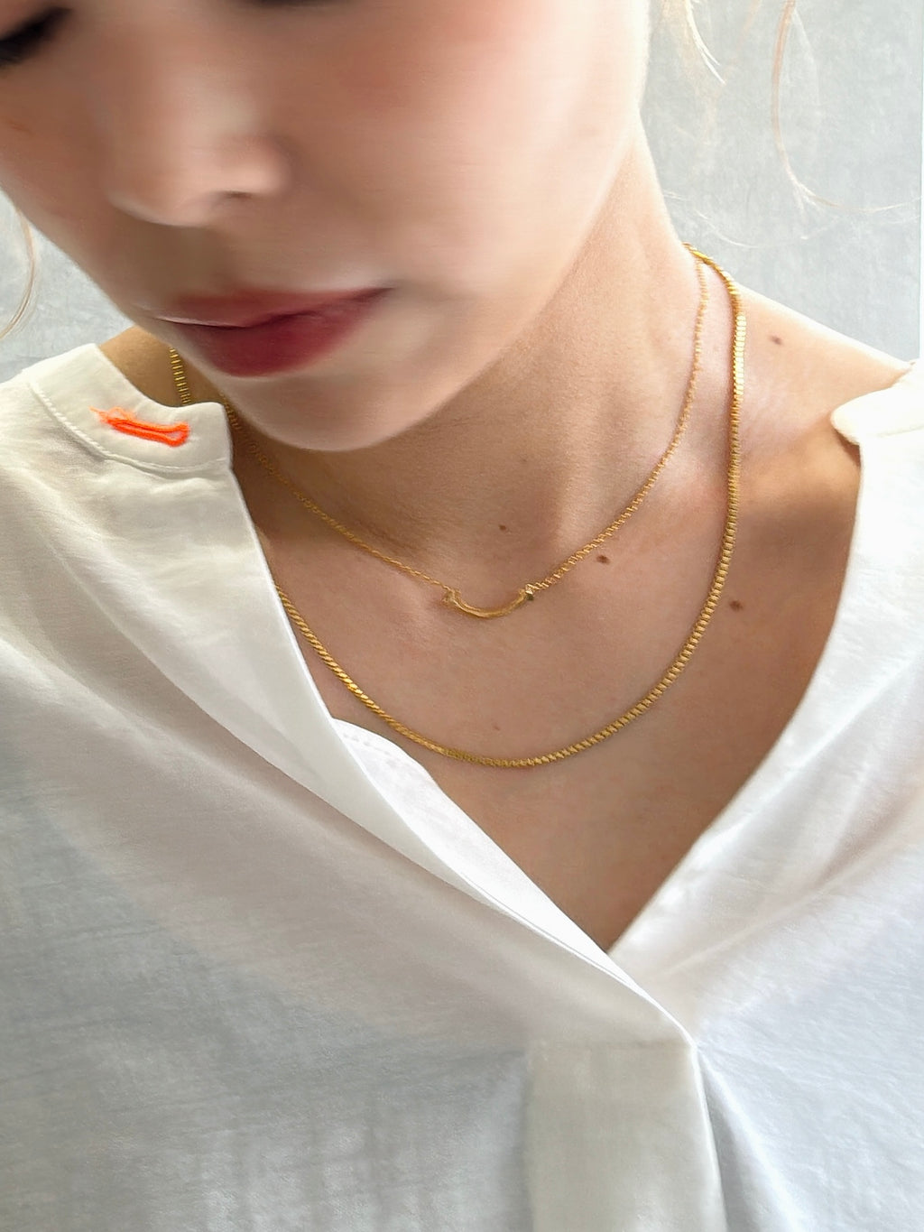 シンプルネックレス