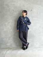 ラインコットンツイルパンツ／#8643503／LE MÉLANGE／2026 AW #1
