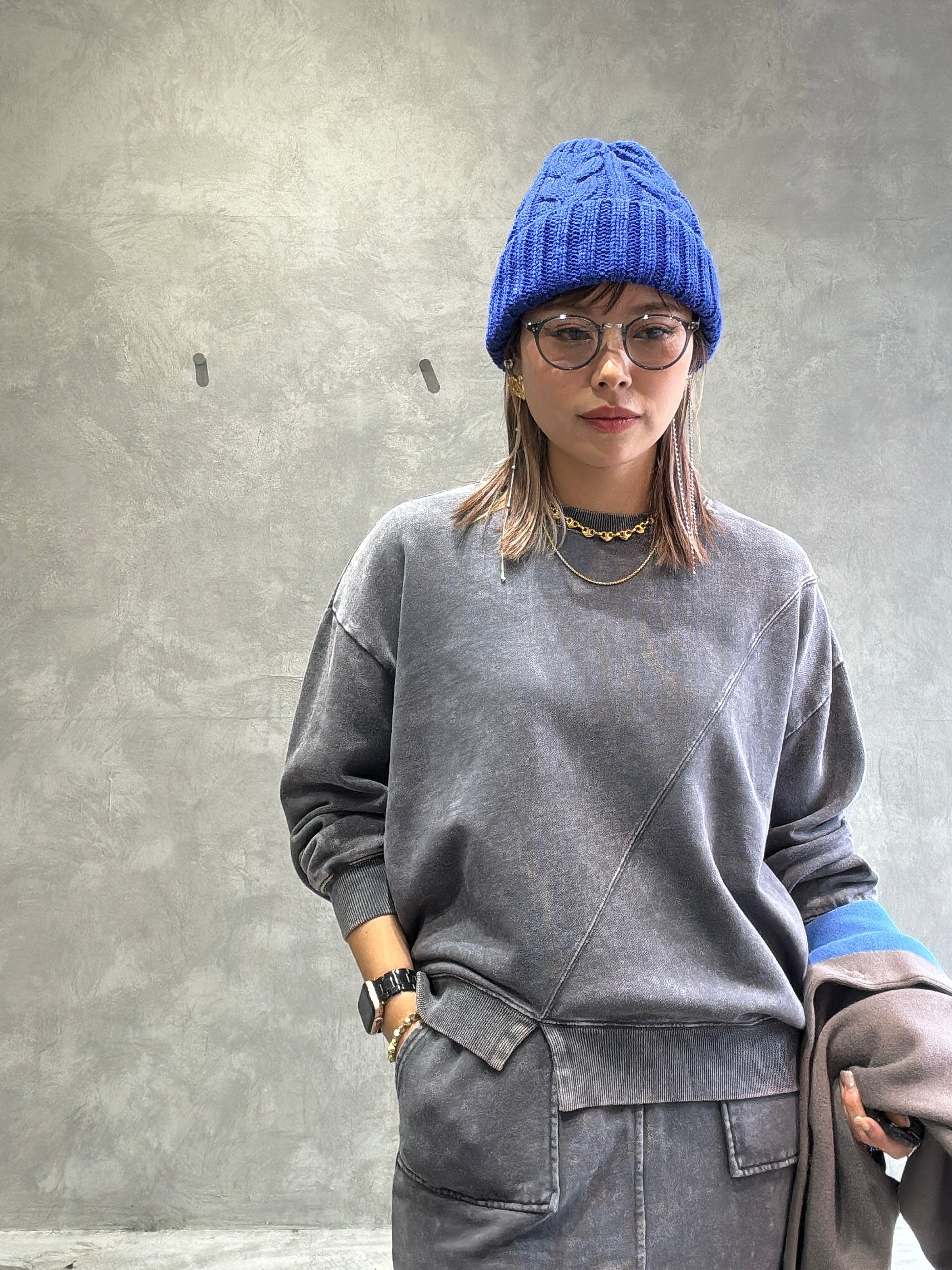 【再入荷】ピグメントプルオーバースウェット