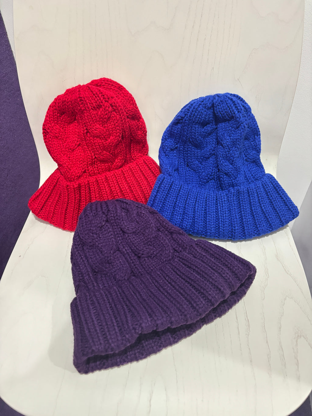 ゆるフィットニットキャップ