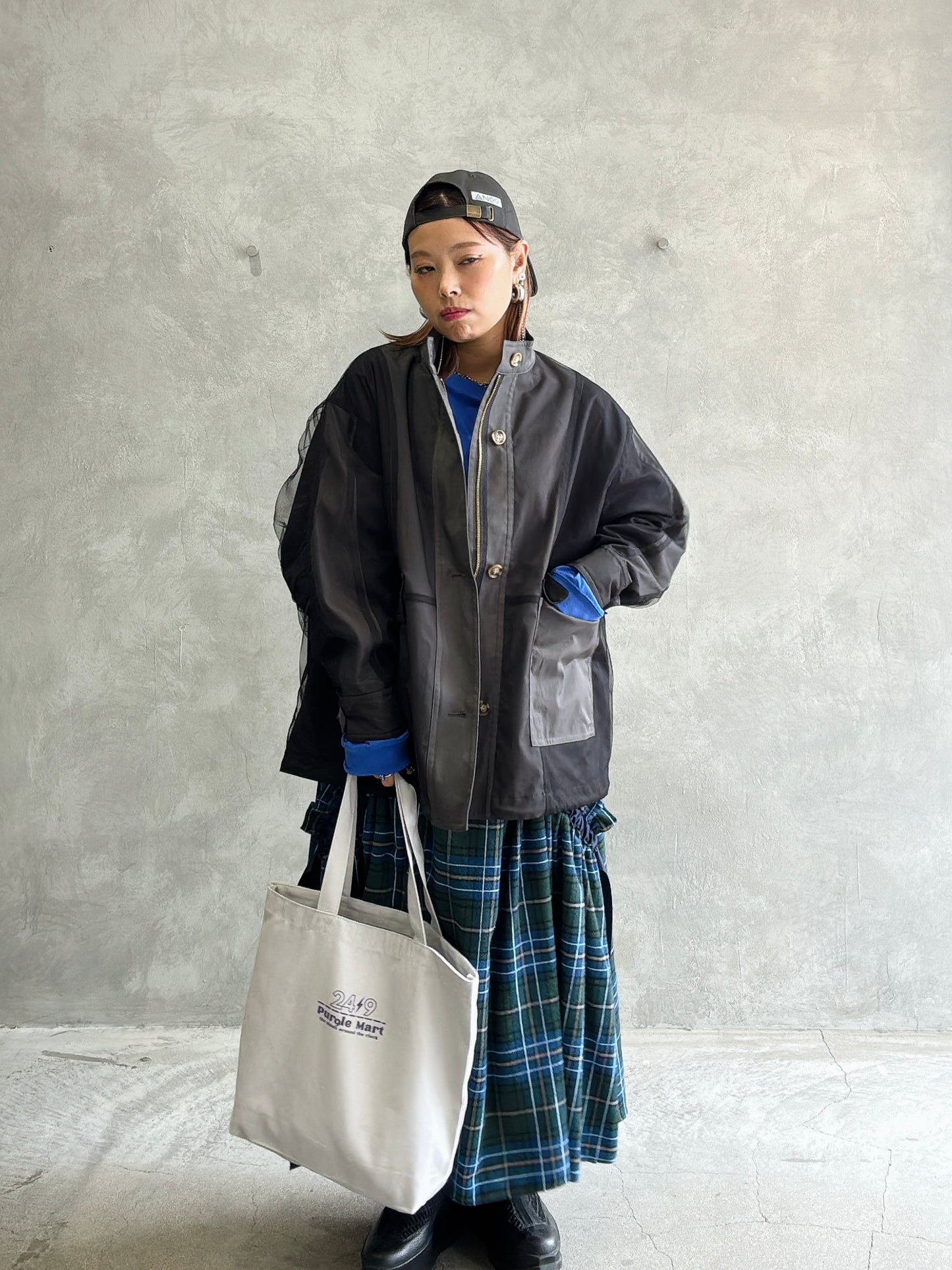 チュールドッキングジャケット／Dignite collier