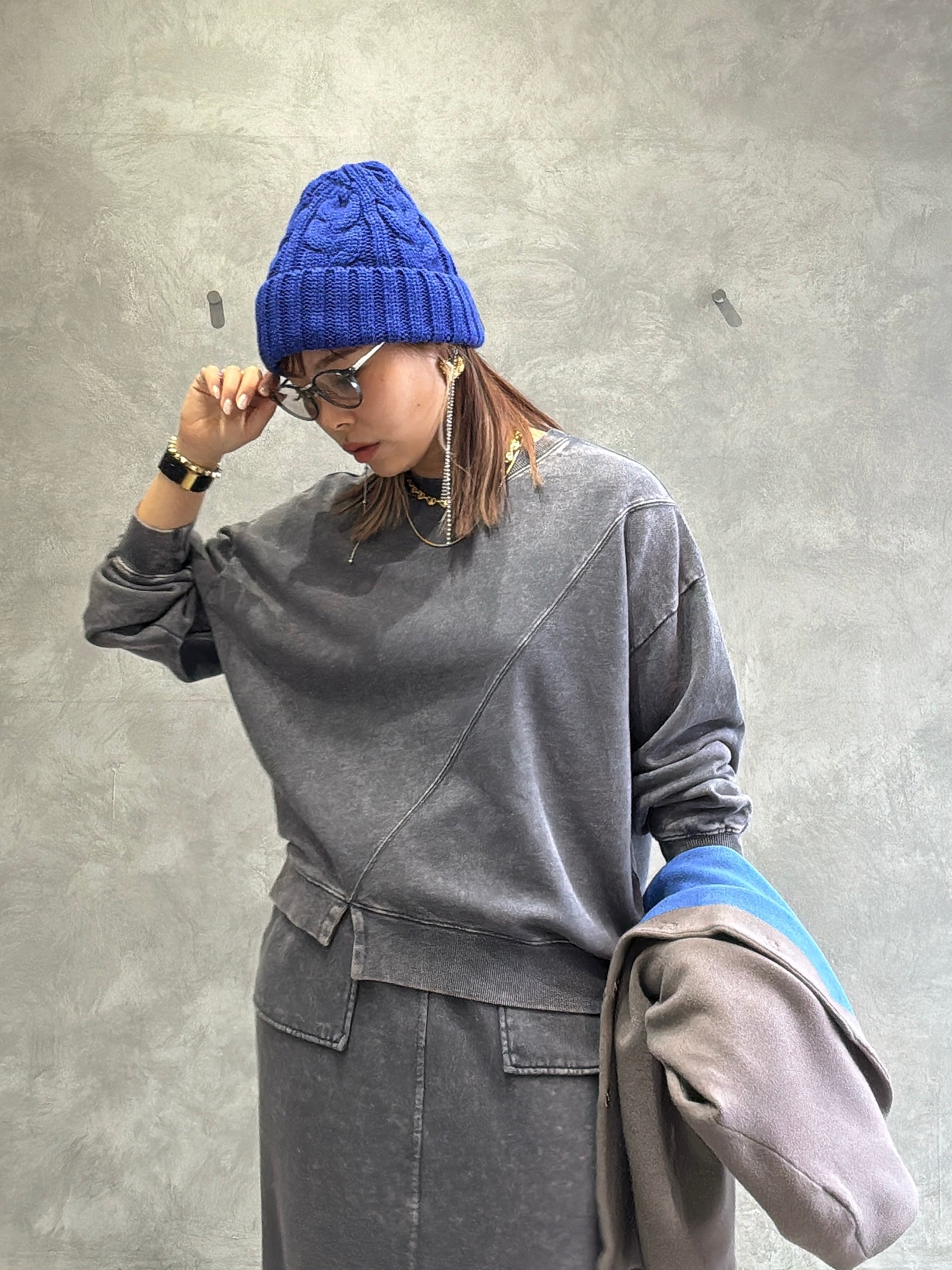 【再入荷】ピグメントプルオーバースウェット