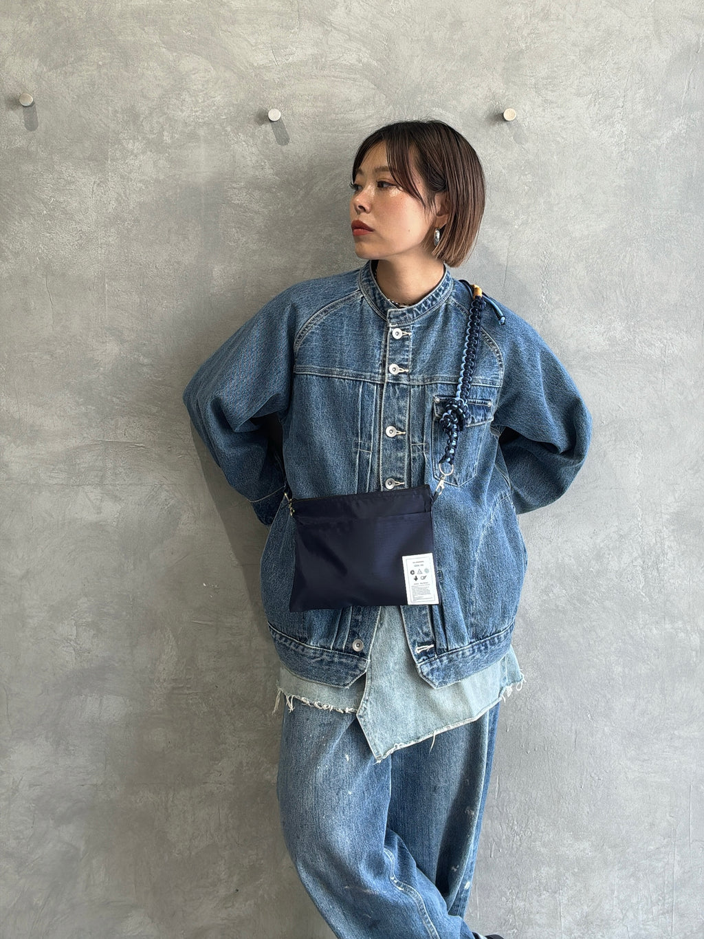 【予約販売】サコッシュ／No.9-the Nines-／スマホショルダーオプション／受注生産