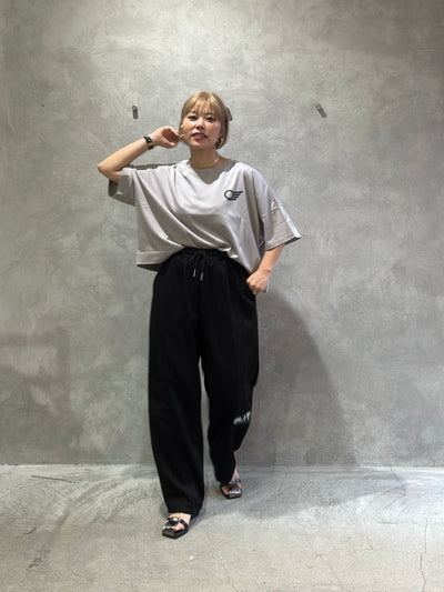 ショート丈ドライタッチTシャツ／No.9-the Nines-