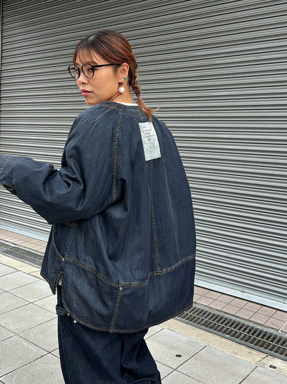 裏キルトダンガリージャケット／ayane