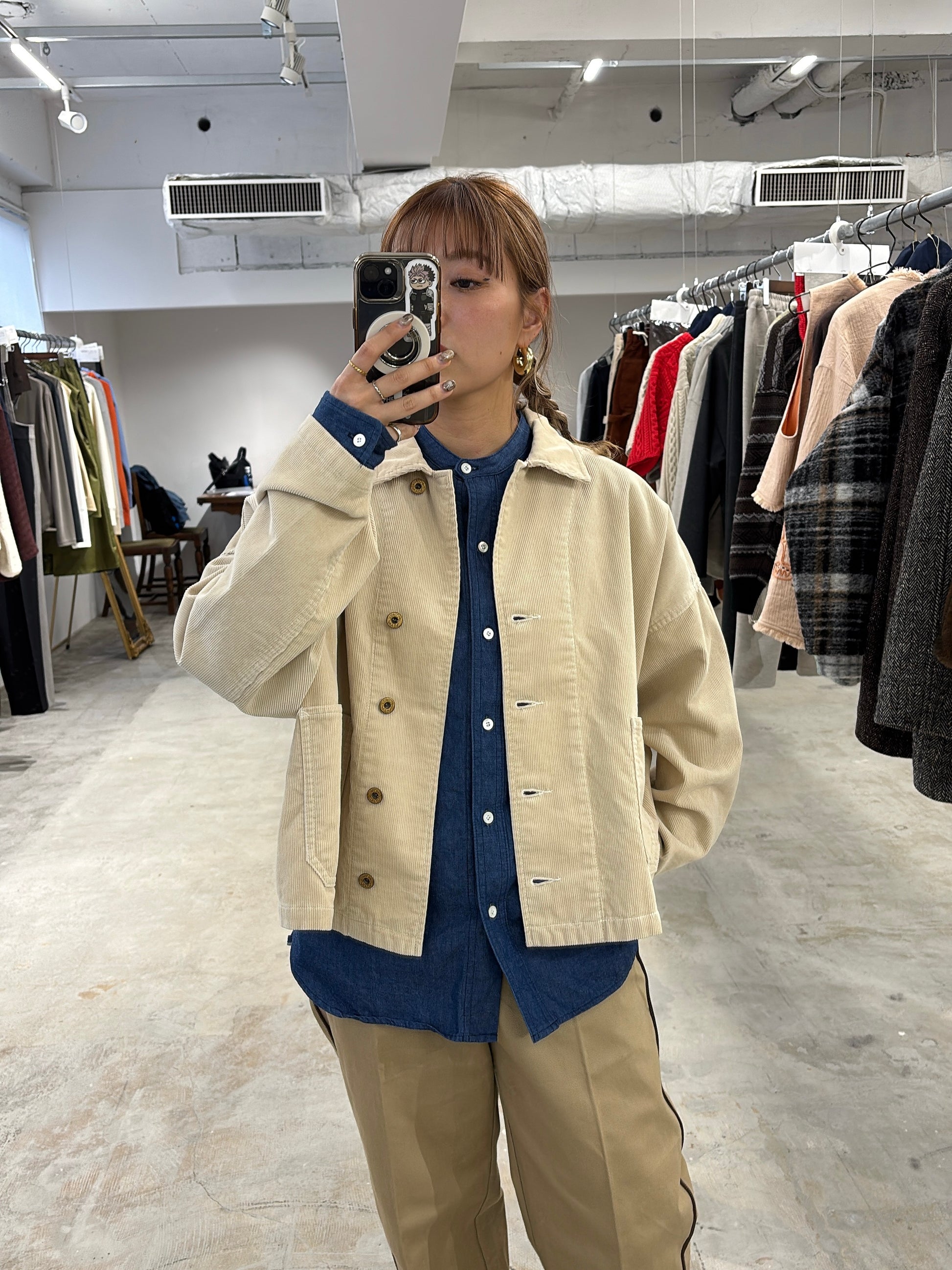 【予約⚡︎販売】コットンコーデュロイカバーオール／#8643803／LE MÉLANGE／2026 AW #1