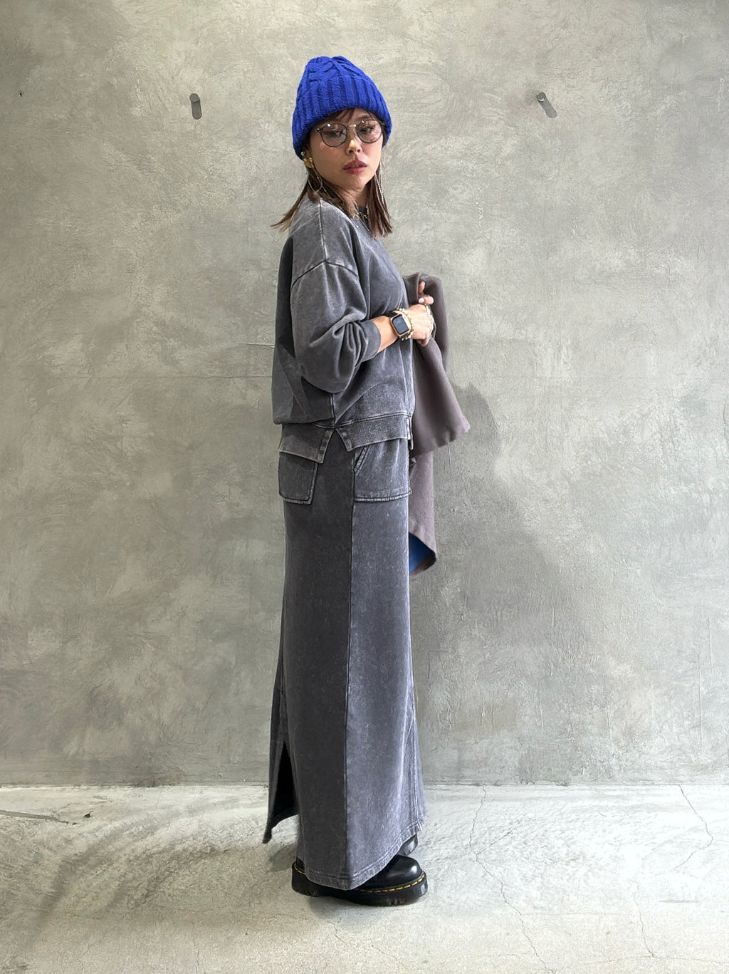 【再入荷】ピグメントスウェットスカート