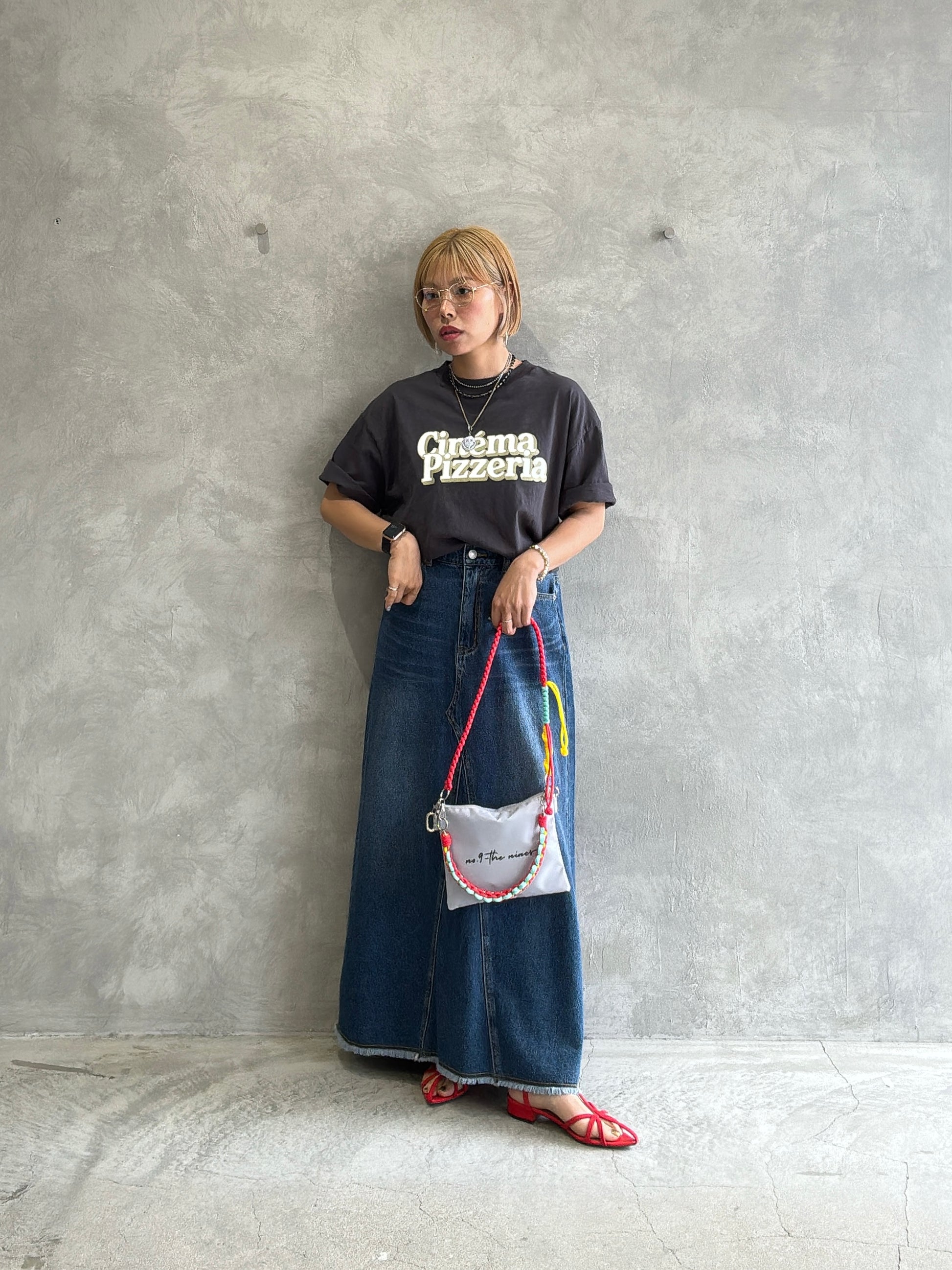 【予約販売】Cinema Pizzeria スラブTシャツ／ING