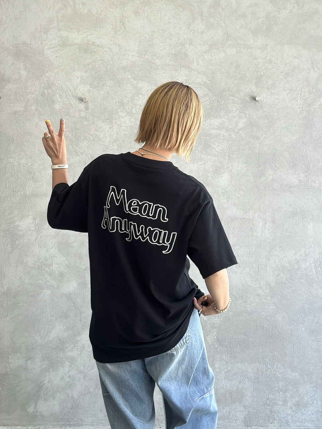 受付終了【予約販売】men'sサイズ／コード刺繍ポケット Tシャツ／ING