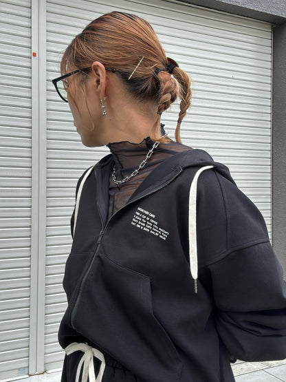 ジップアップパーカー／Anna Kerry