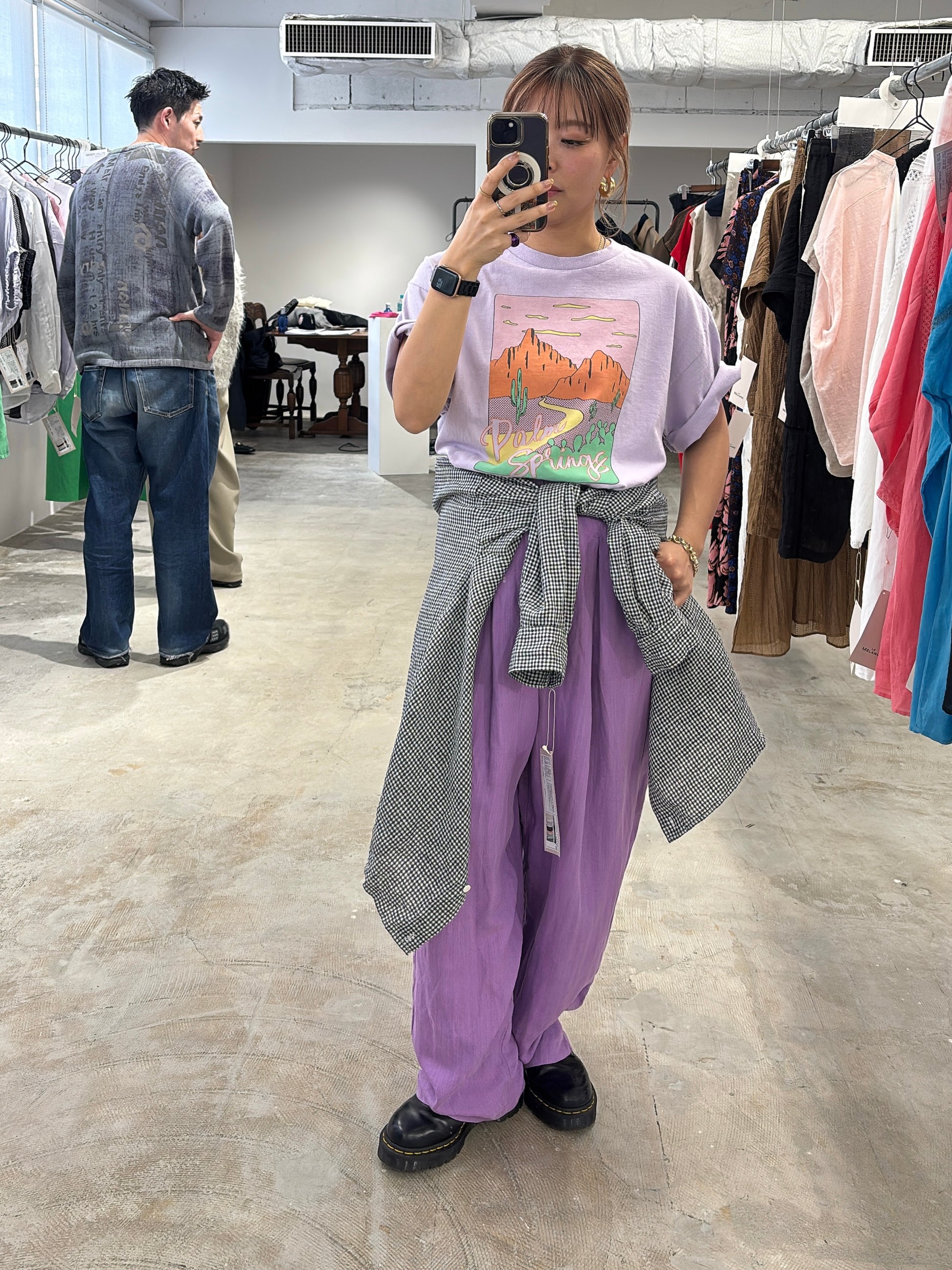 受付終了【予約販売】バレルシルエットパンツ／8623507／LE MÉLANGE／2026 SS#2