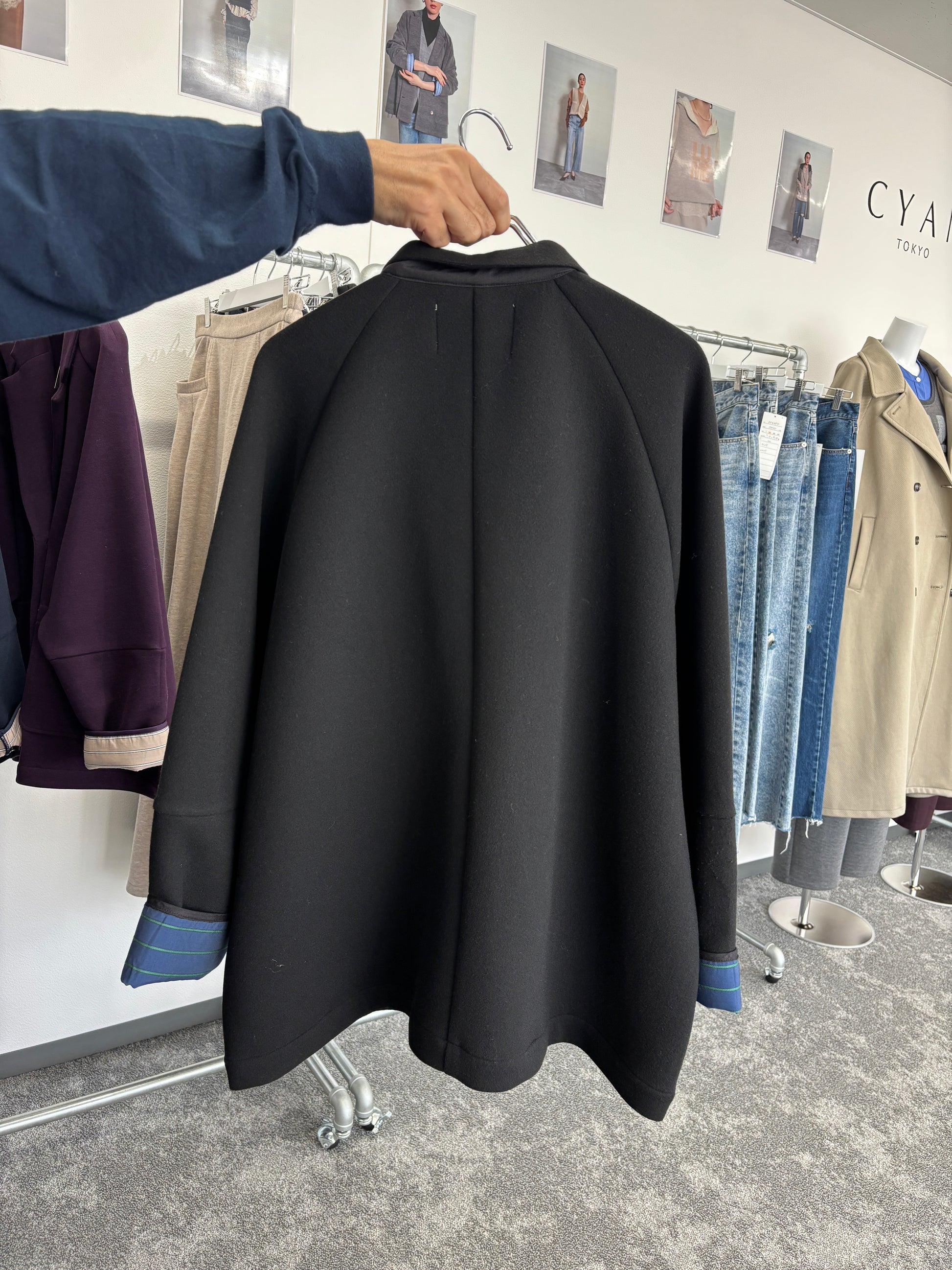 【予約⚡︎販売】マイクロフリースWジャケット／604513／CYAN tokyo／2026 AW#1
