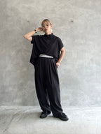 ロゴウエストタックパンツ／MG PT-26089-A／MARGAUX VINTAGE／2026 AW＃1