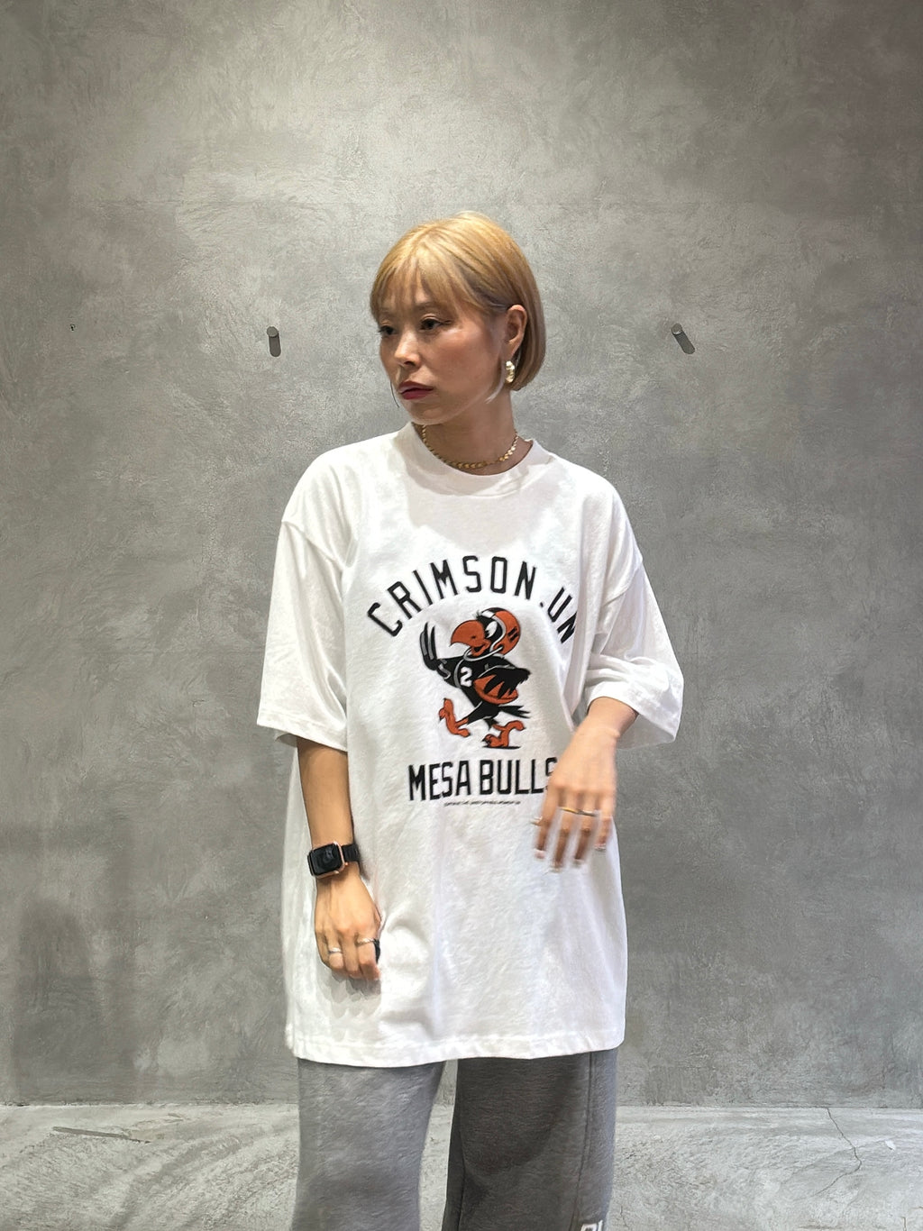受付終了【予約販売】men'sサイズ／CRIMSON.UN Tシャツ／ING