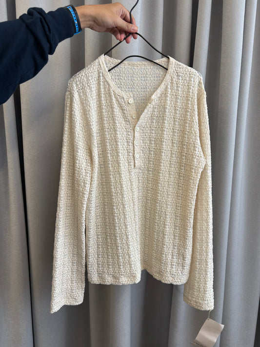 受付終了【予約販売】ヘンリーネックカットソー／8611002／LE MÉLANGE