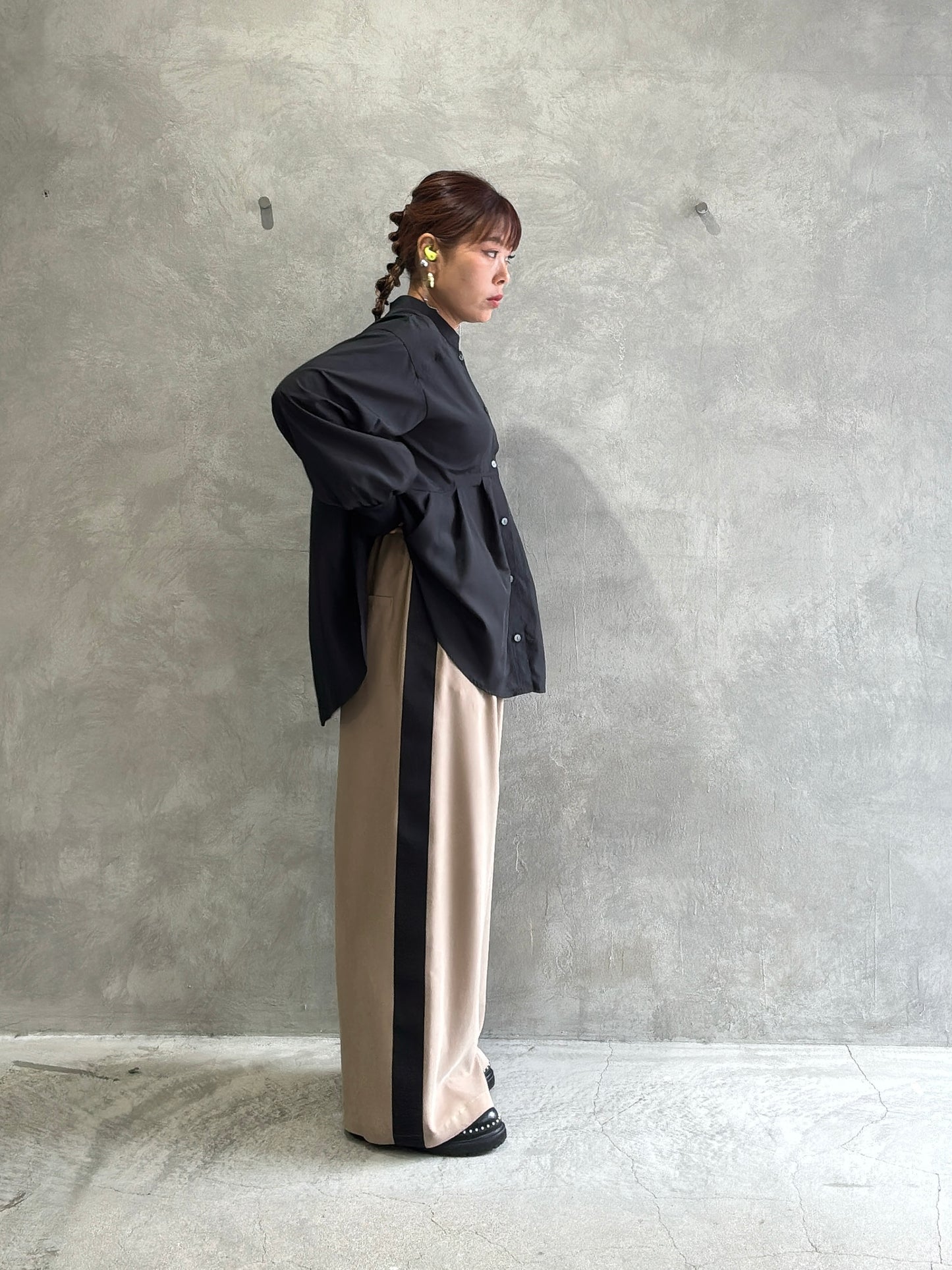 タックフレアーブラウス／trois