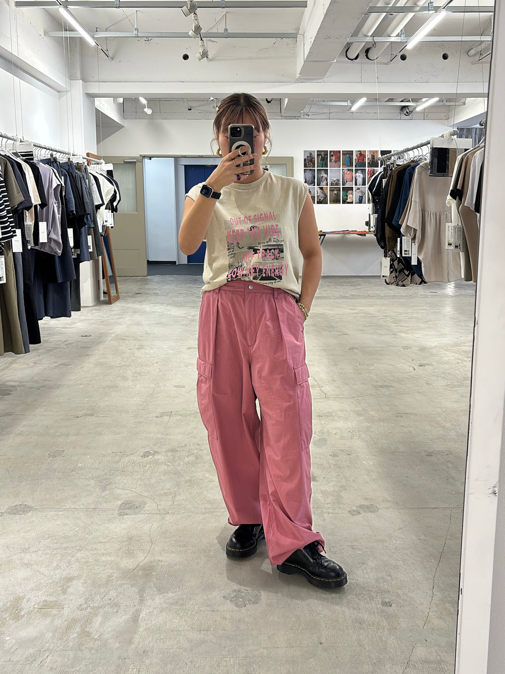 受付終了【予約販売】カーゴパンツ／8623504／LE MÉLANGE／2026 SS#2