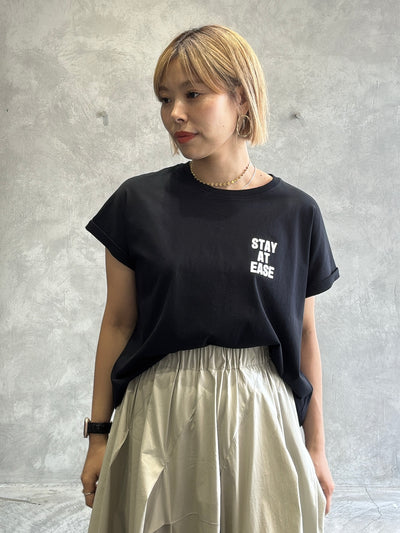 コンパクトプリントTシャツ／Dignite collier