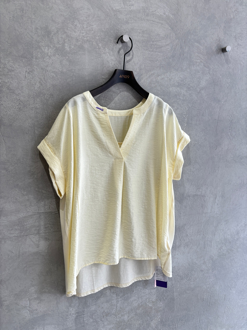 ミニエペ⚡︎シアースキッパー半袖カットソー／No.9-the Nines-