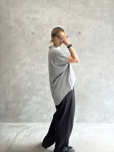 フロントジップカットソー／MG CT-26104-A／MARGAUX VINTAGE／2026 AW＃1