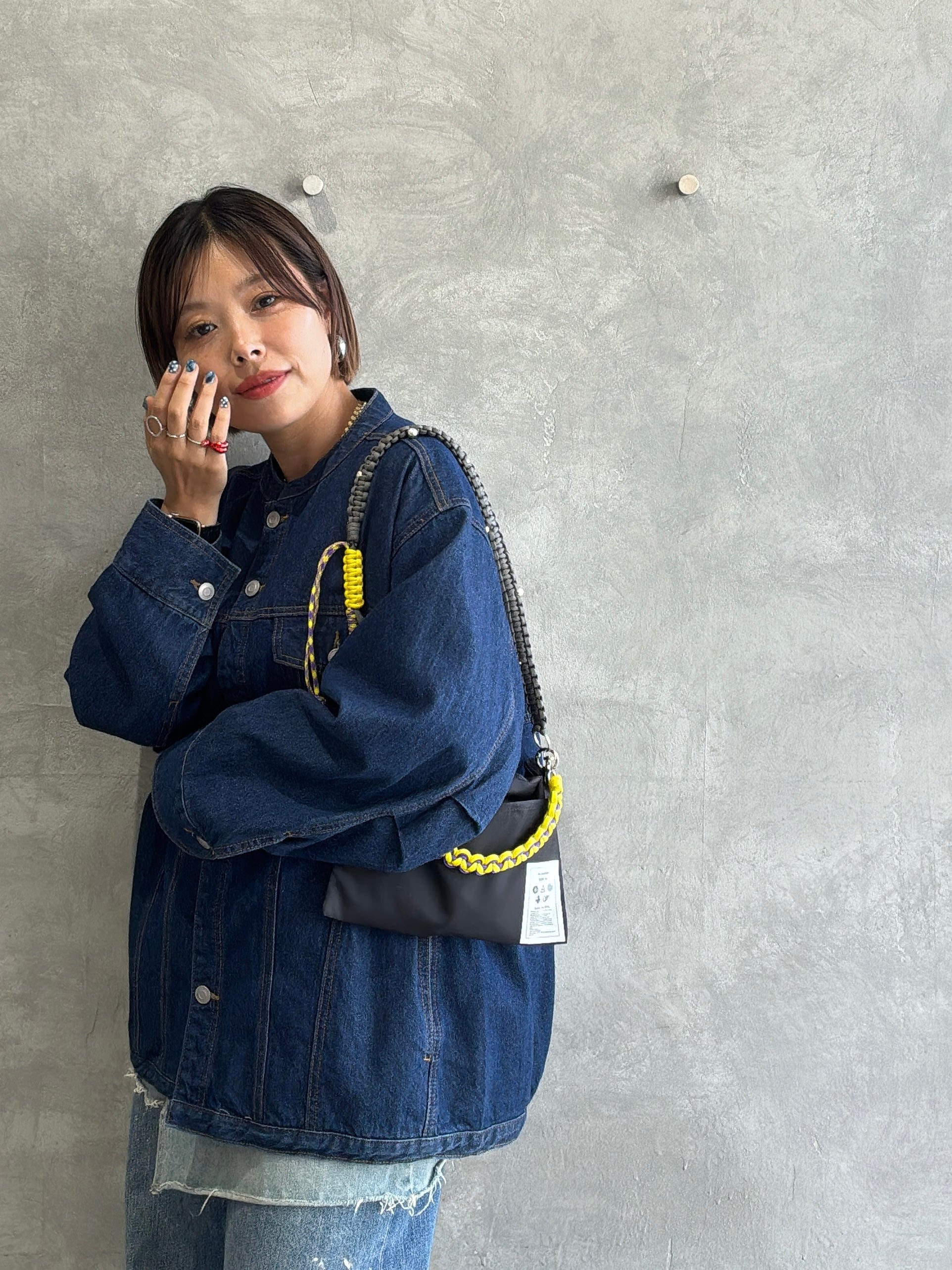 【予約販売】サコッシュ／No.9-the Nines-／スマホショルダーオプション／受注生産