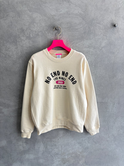 受付終了【予約販売】カレッジデザインスウェット／the Nines