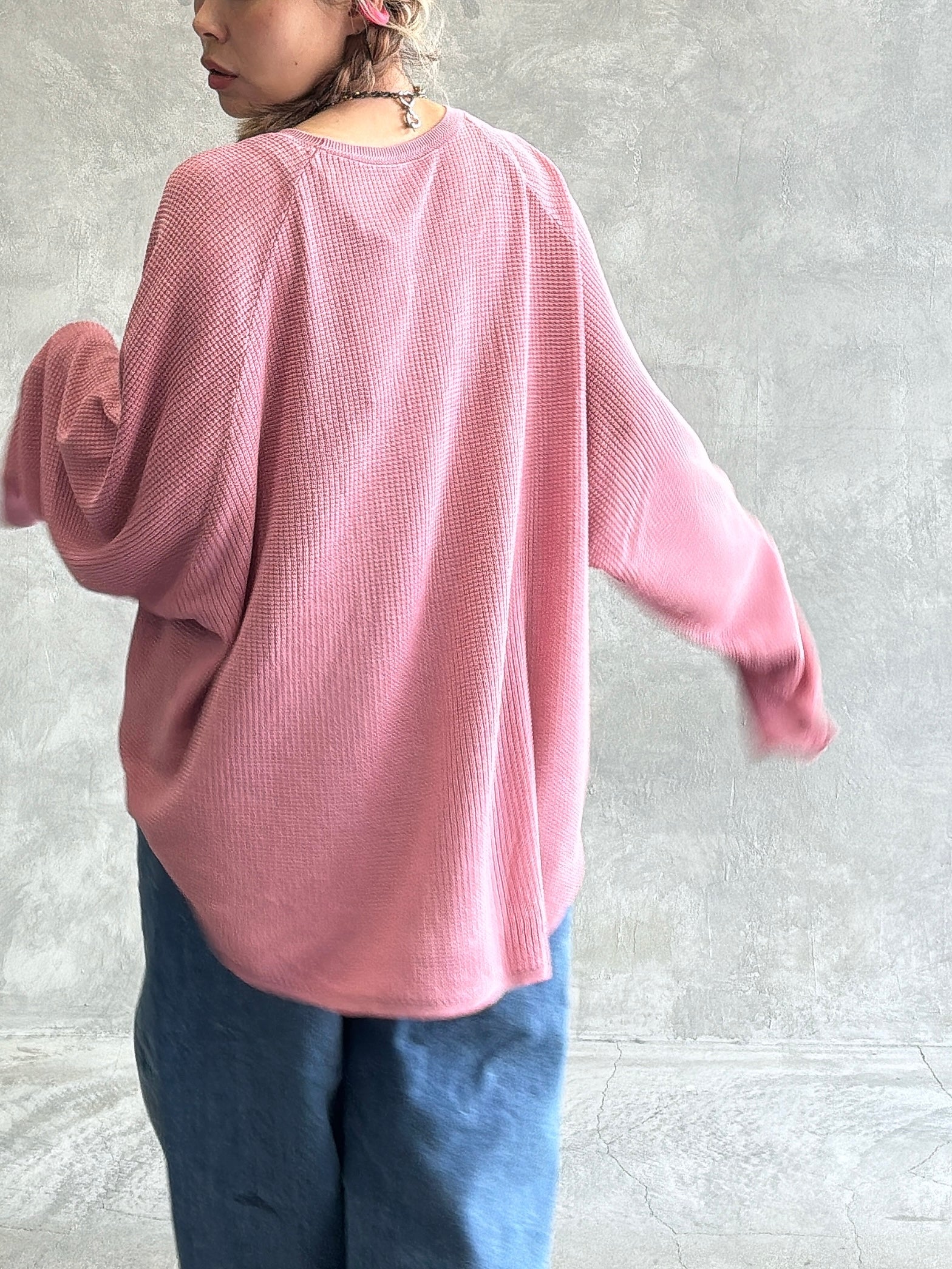 ワッフルドルマンロンT／flamingo firm