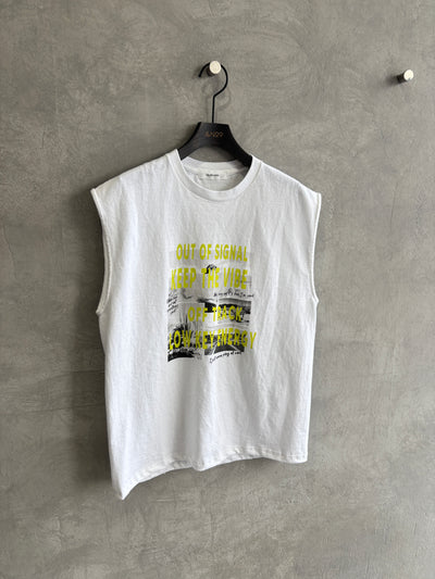 リメイク風ノースリーブ／8621009／LE MÉLANGE／2026 SS#2　Tシャツ