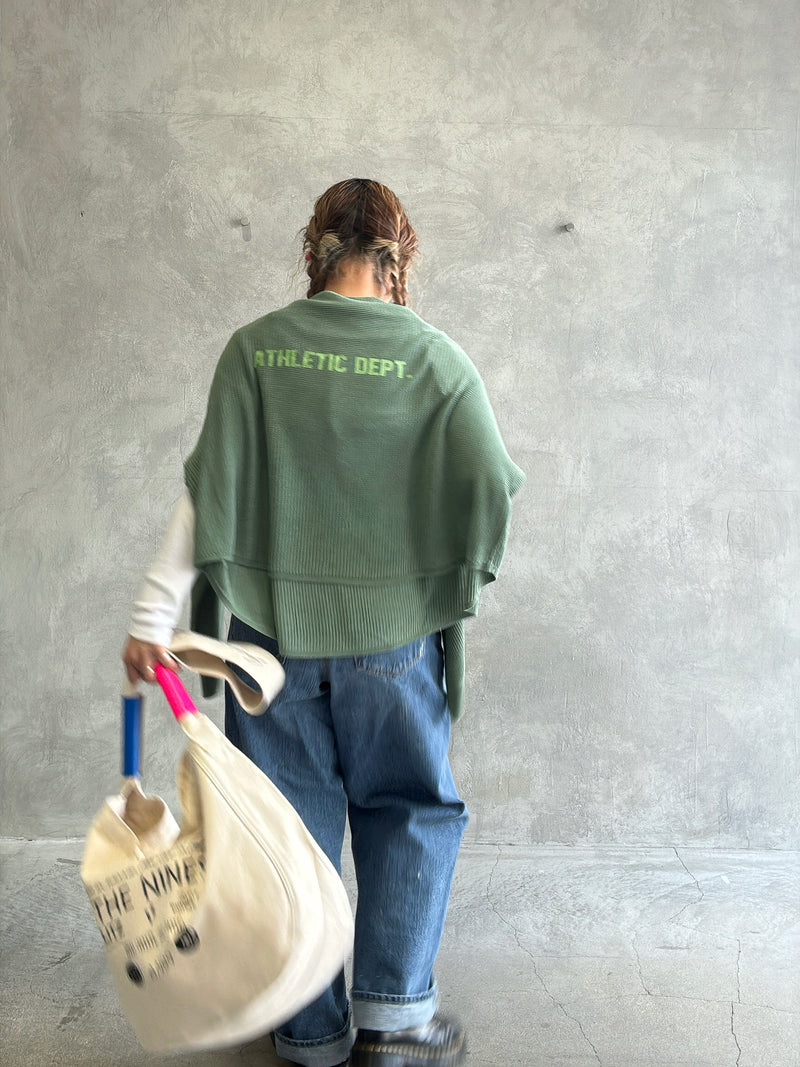 【再入荷】ワッフルドルマンロンT／flamingo firm