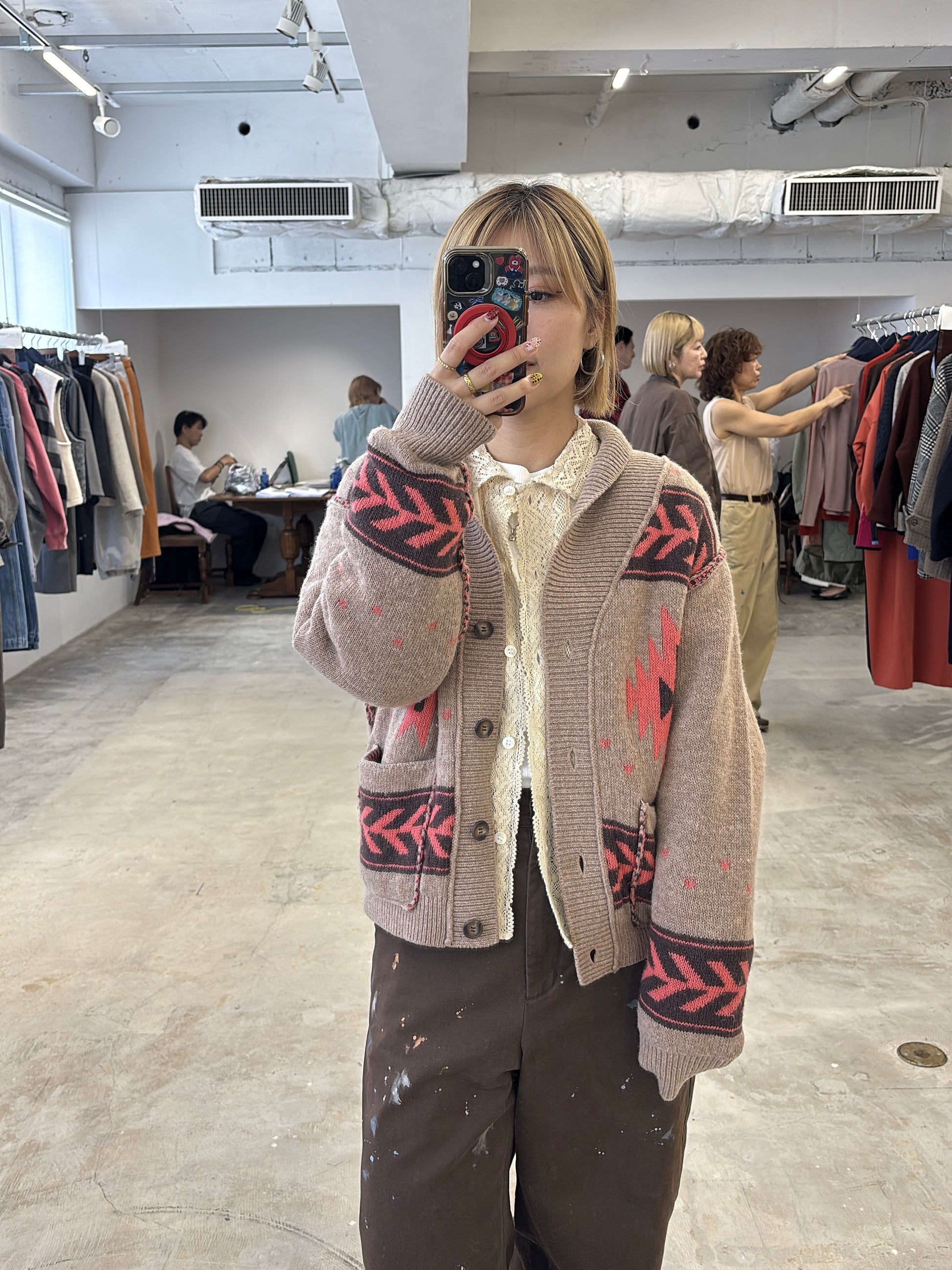 【予約⚡︎販売】カウチン風ショールカラーカーディガン／8652103／LE MÉLANGE／2026 AW #2