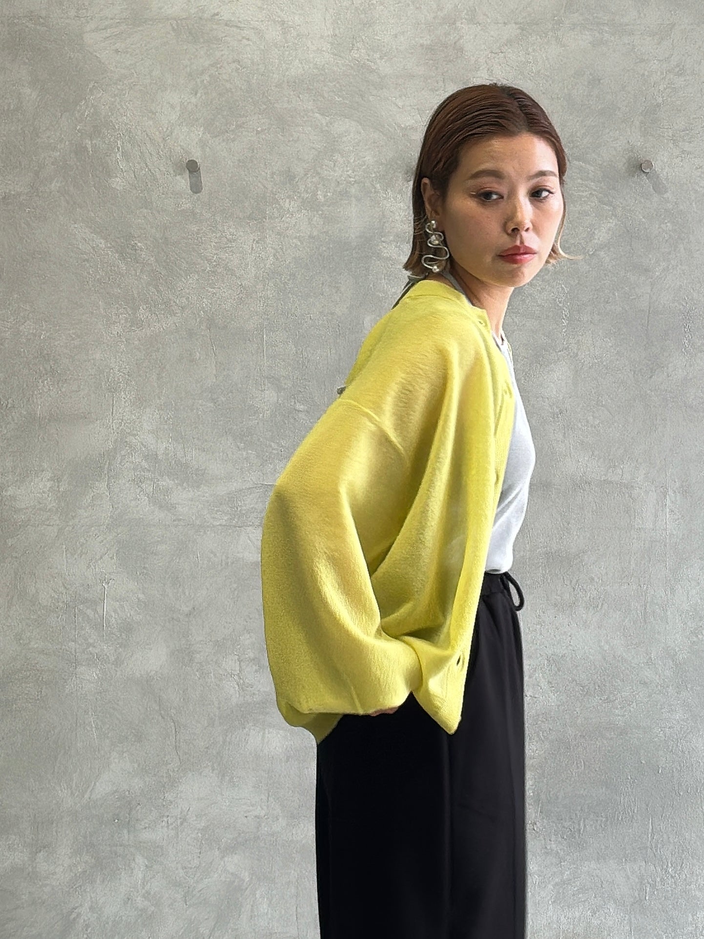 シアーニット⚡︎カーディガン