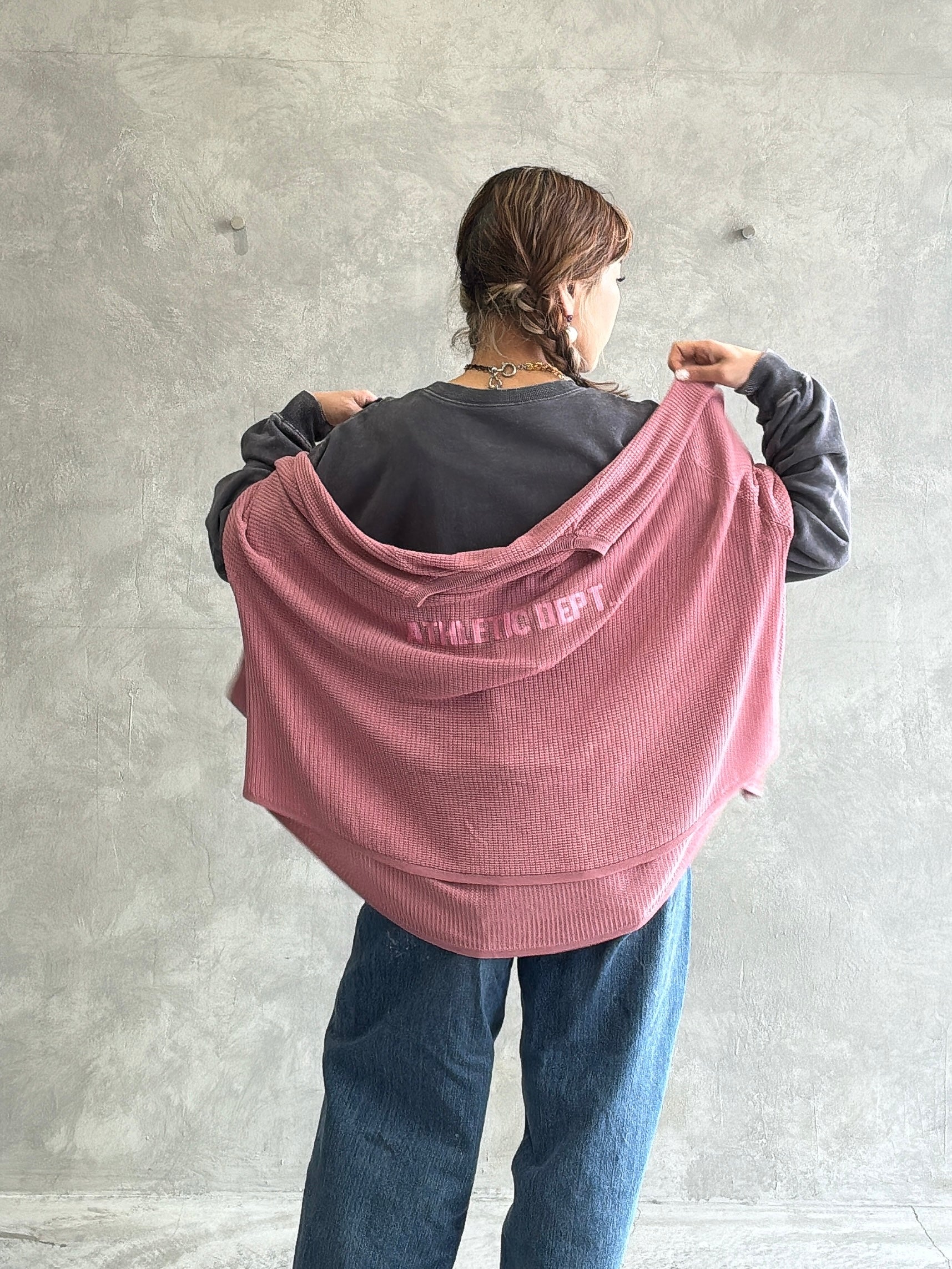 ワッフルドルマンロンT／flamingo firm