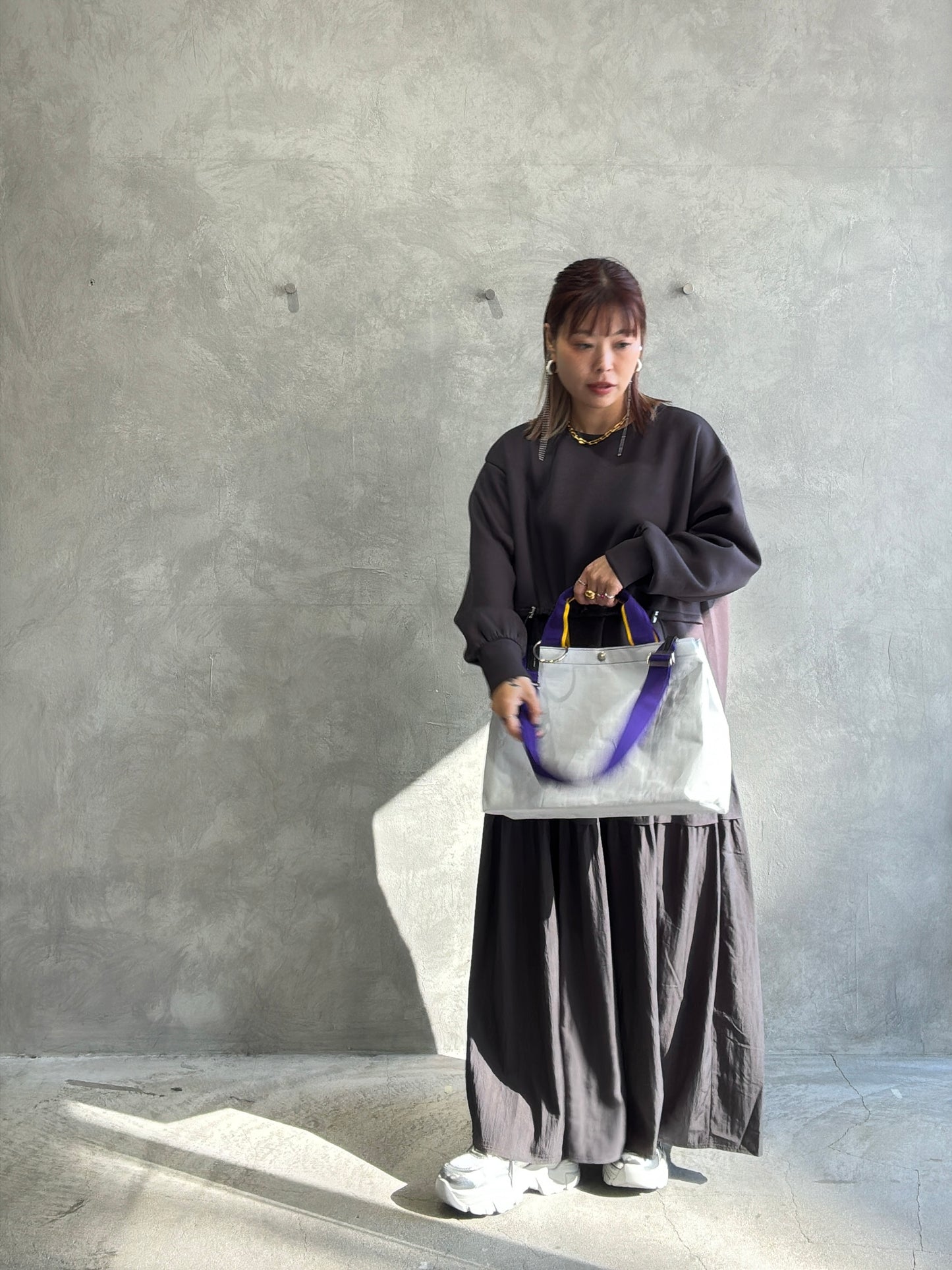 ウエストドロストドッキングワンピース／LHELBIE