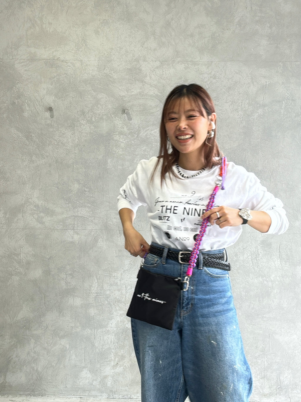 ⭐︎コラボ【予約販売】サコッシュ SET／パラコードショルダー+サコッシュ／受注生産