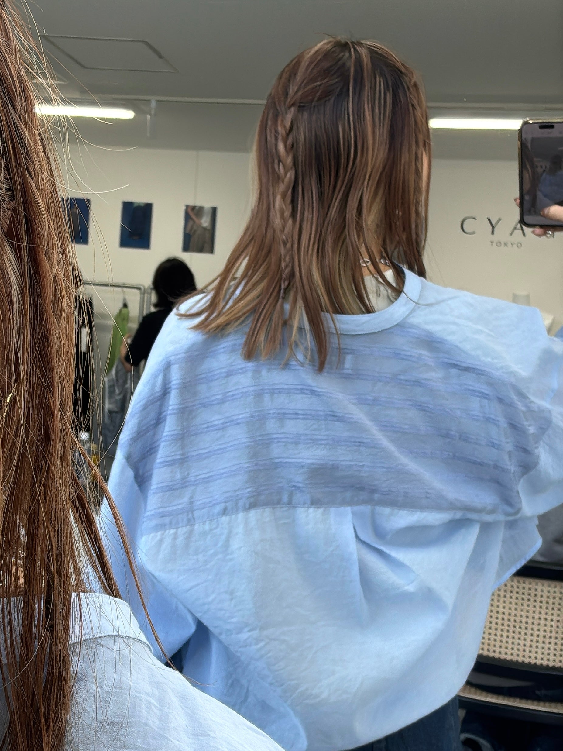 【予約販売】ソフトオーガンリブショートシャツ／601457／CYAN tokyo／2026 SS#2