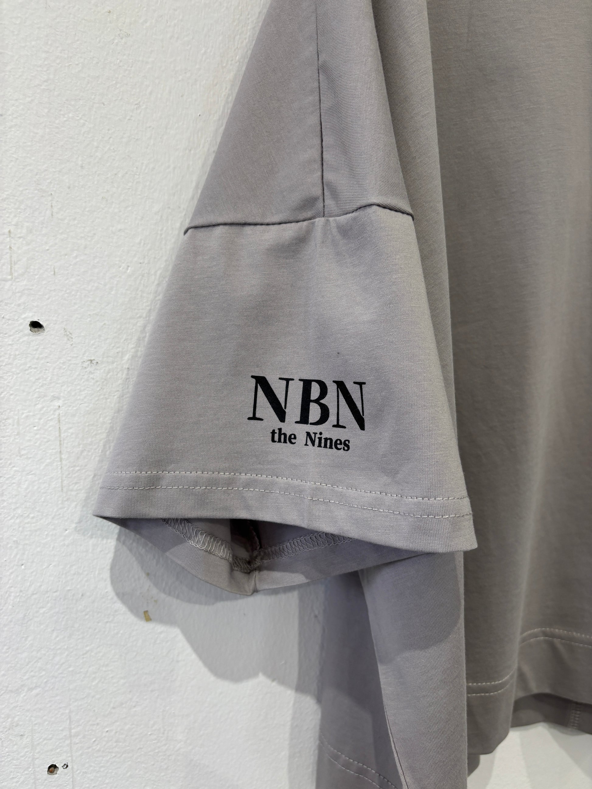 ショート丈ドライタッチTシャツ／No.9-the Nines-