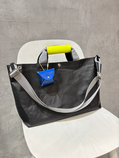 【予約販売】グレー×ブラック（本体：ブラック）／FACTORY OMOTO／BASIC TOTE