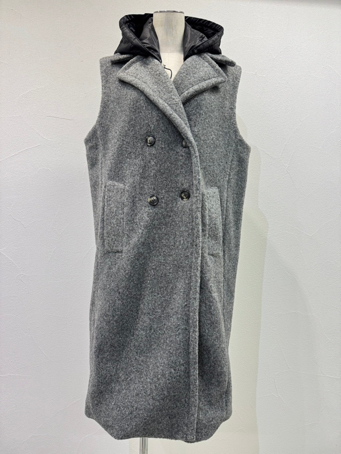 【予約⚡︎販売】スライバーノースリコート／604516／CYAN tokyo／2026 AW#1