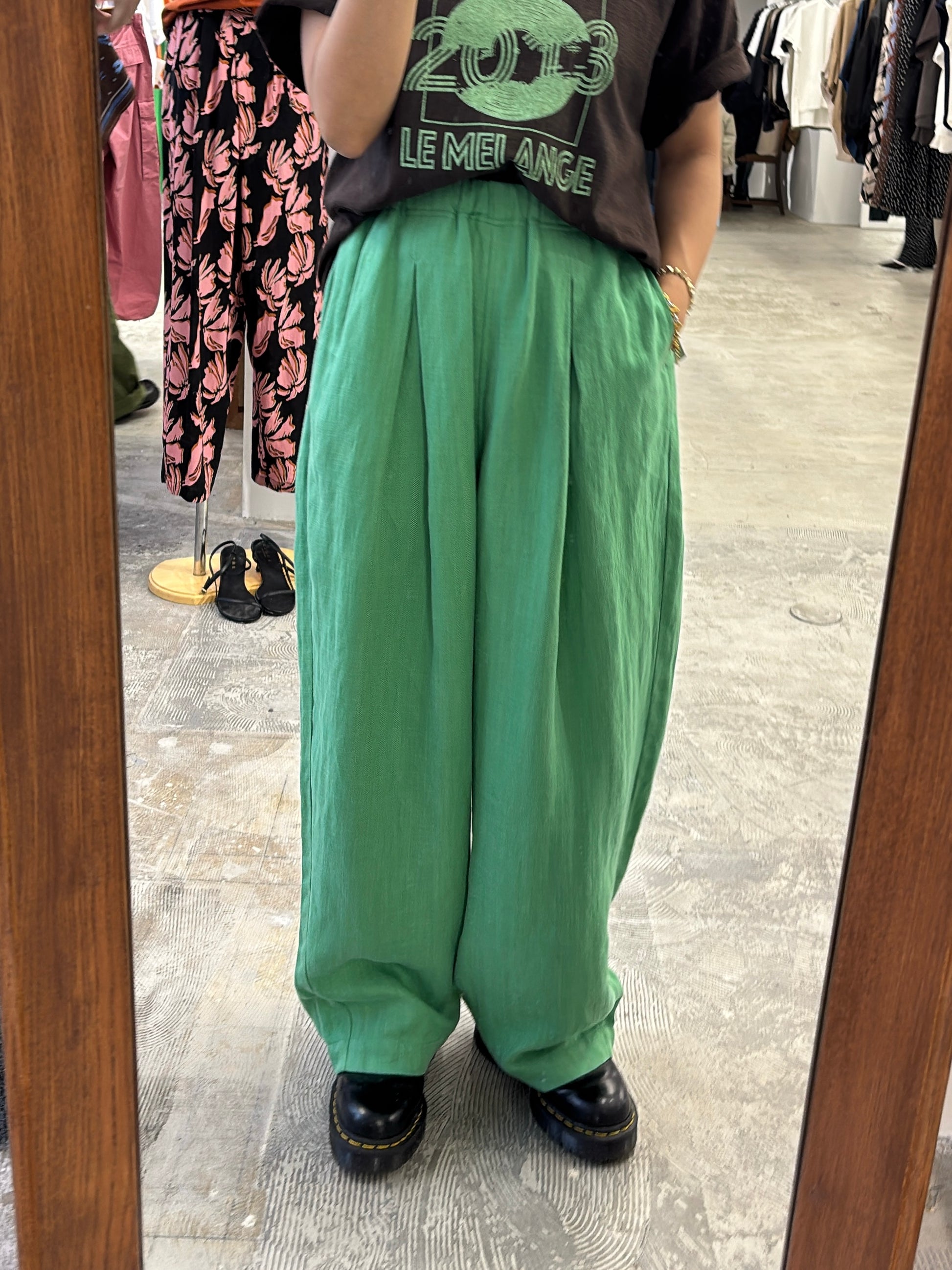 受付終了【予約販売】バレルシルエットパンツ／8623507／LE MÉLANGE／2026 SS#2