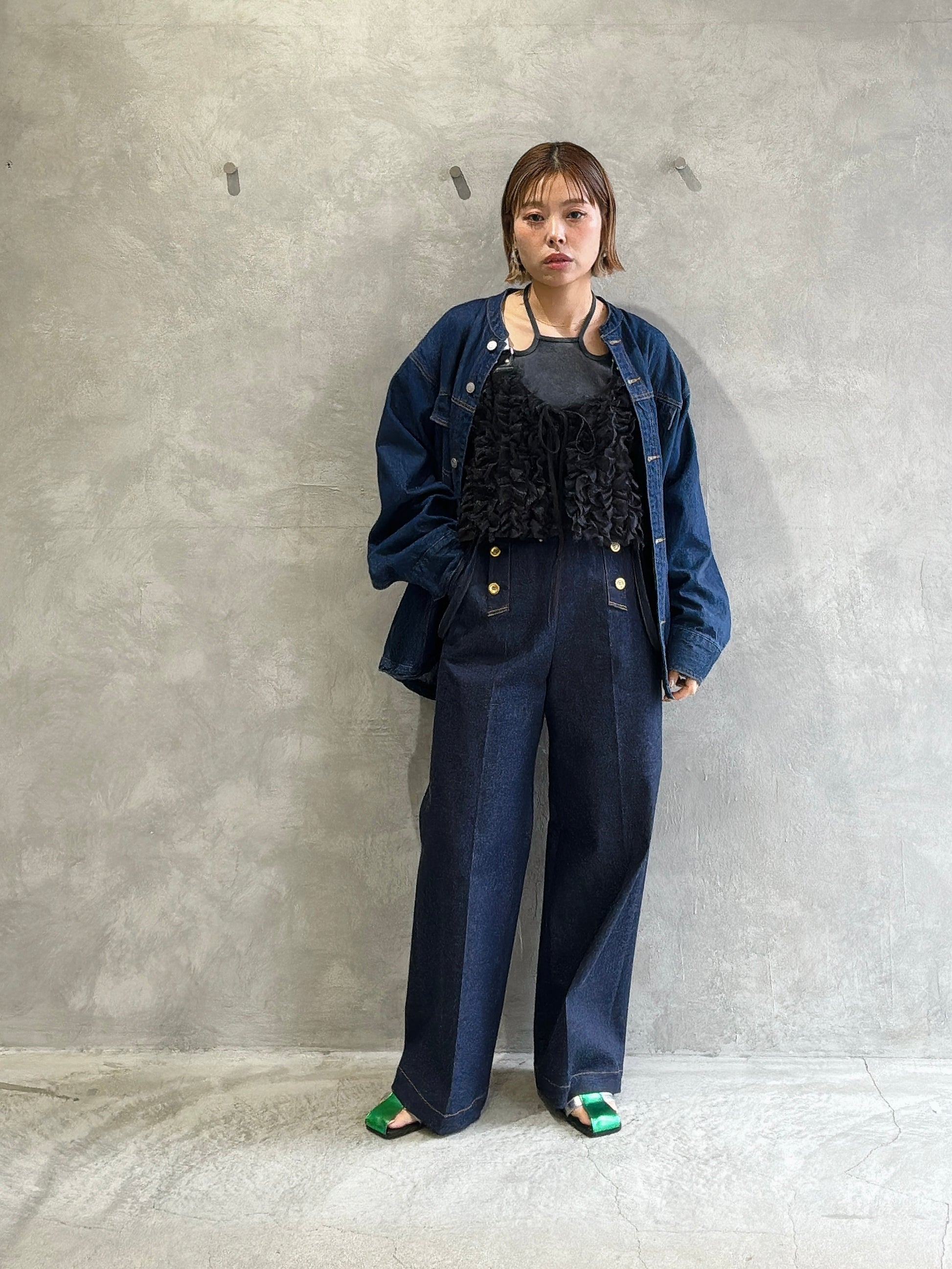 フリルショートビスチェ／AC-26060-S／MARGAUX VINTAGE／2026 SS#2