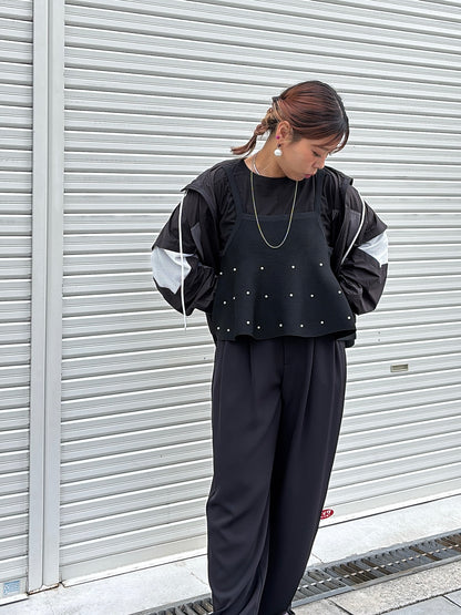 パールニットキャミソール／Anna Kerry